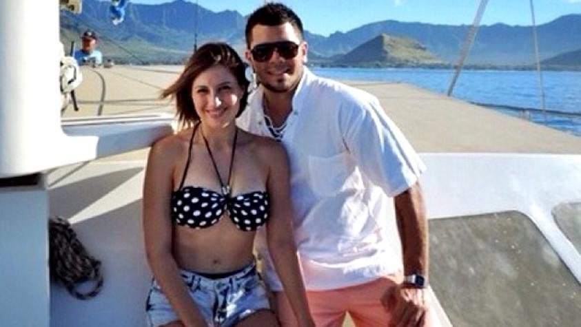 Así de bien lo pasa Karen Paola en su luna de miel con Juan Pedro