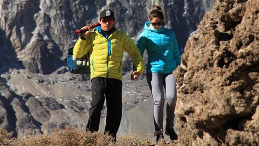 El frío y romántico fin de semana al aire libre de Kel y Pangal