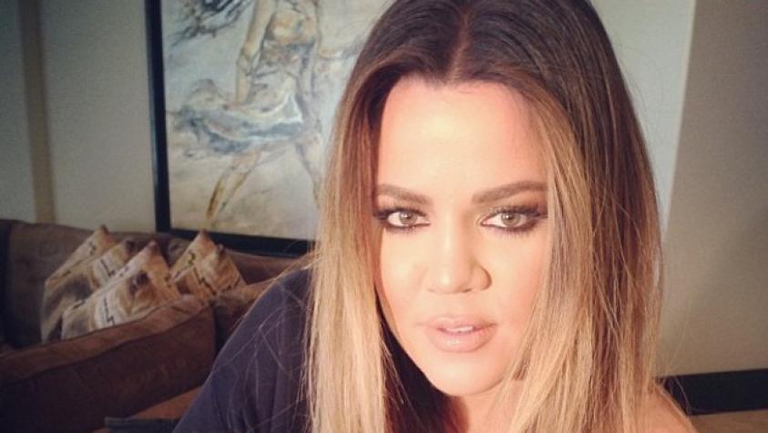 ¿Qué se hizo Khloe Kardashian en la boca?