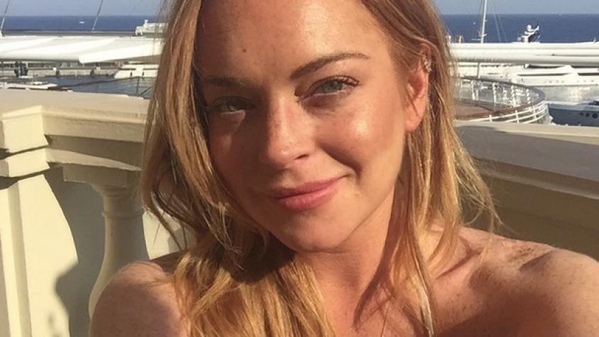 El "intento de traje de baño" de Lindsay Lohan: ¡¿Pero qué fue eso?!