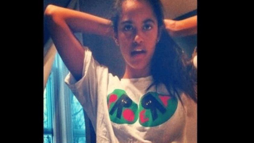 “Selfie” de hija de Obama causa estragos en las redes sociales