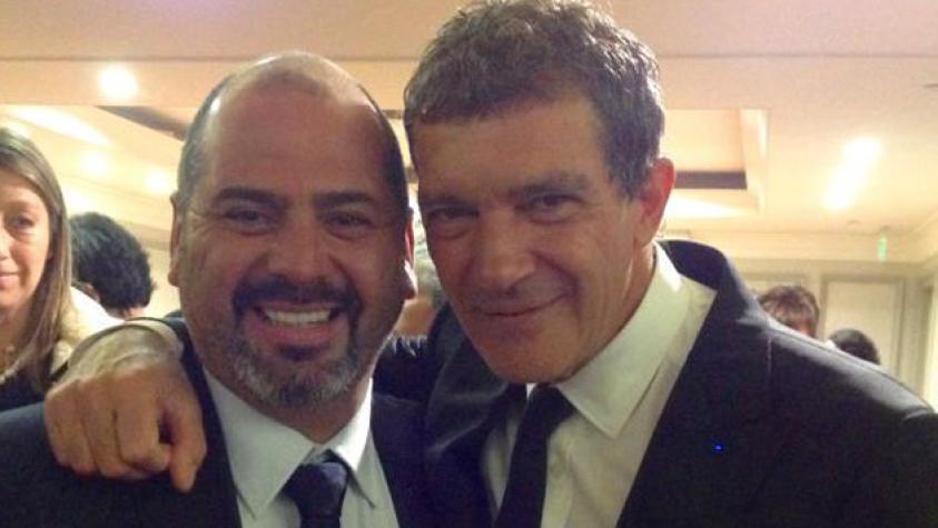 Así fue el reencuentro de "Súper Mario" y Antonio Banderas