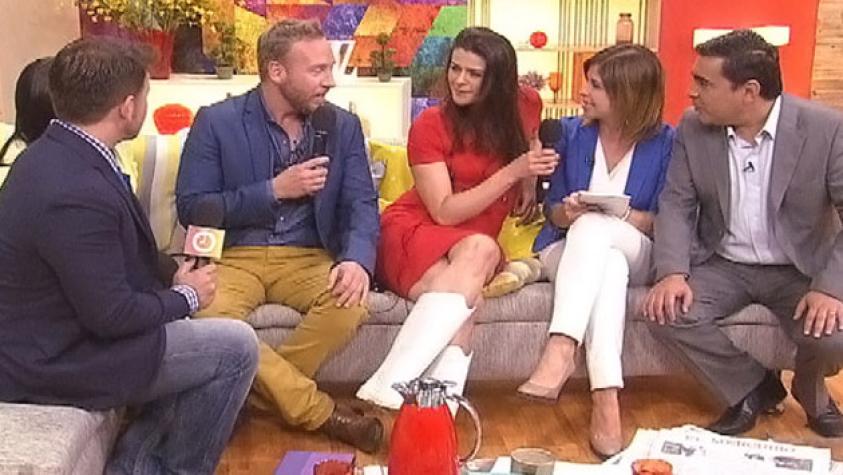 ¡"Bienvenidos" se unió con el matinal vecino!