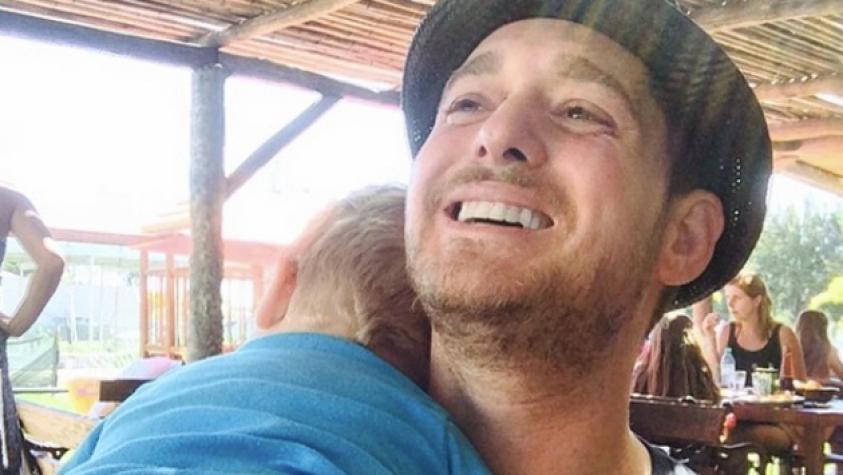 Hospitalizan al pequeño hijo de Michael Bublé por quemaduras