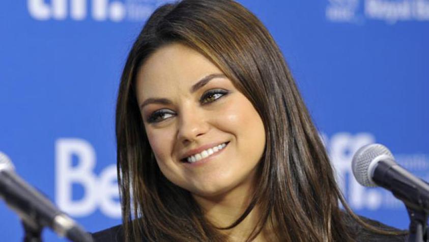 Mila Kunis confirma que se casó en secreto con Ashton Kutcher