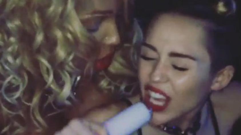 ¡Miley Cyrus perrea y lo exhibe en Instagram!