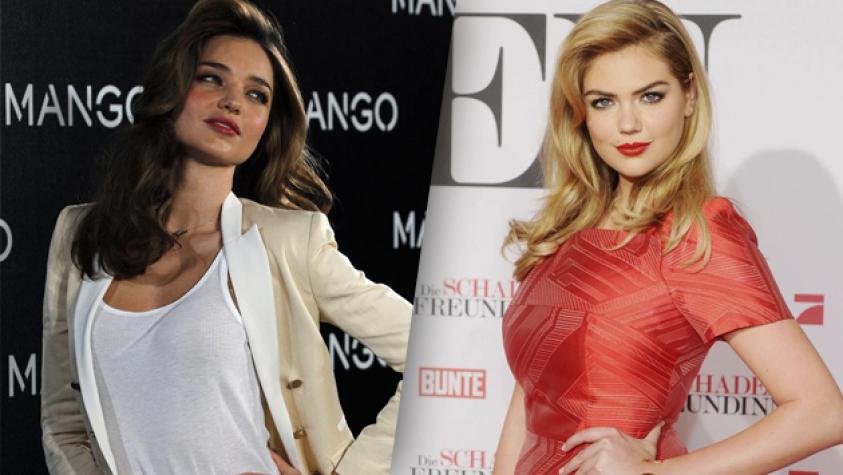 Kate Upton y Miranda Kerr usaron osadas transparencias para “V Magazine”