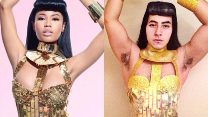 Hombre imita las fotos que las celebridades suben a Instagram