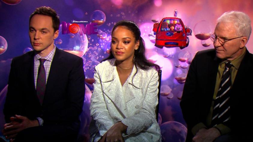 Rihanna y "Sheldon" revelaron detalles de “Home”