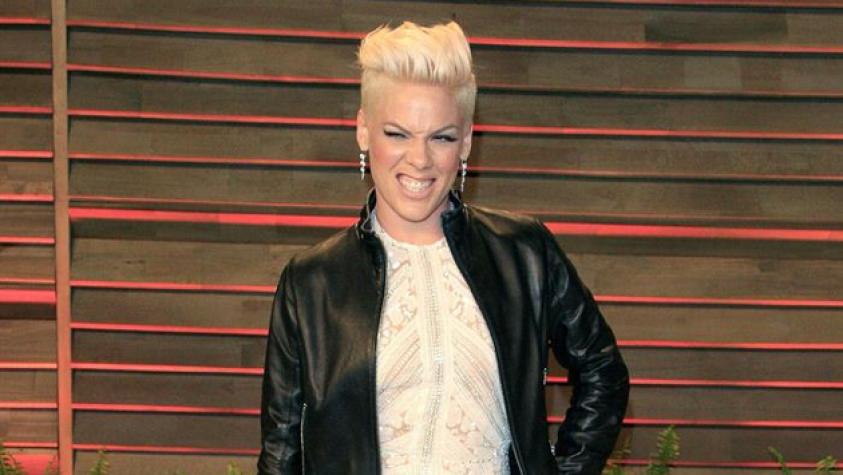 Pink sorprende al desnudo en portada de revista