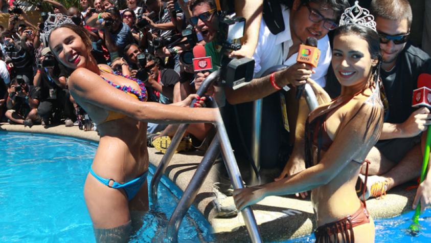 ¡Revive los mejores piscinazos de las reinas de Viña!