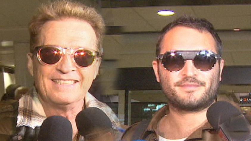 Reik y Emmanuel hablaron antes de su presentación