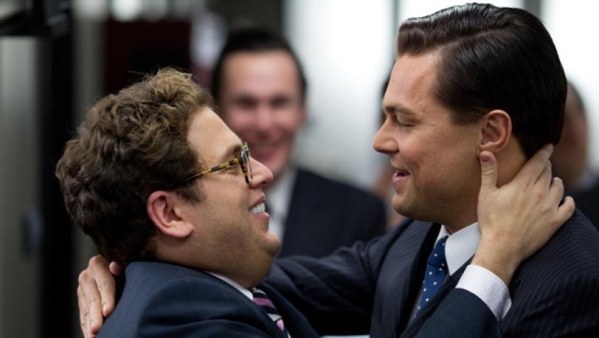 Jonah Hill hizo vomitar a Leonardo Di Caprio