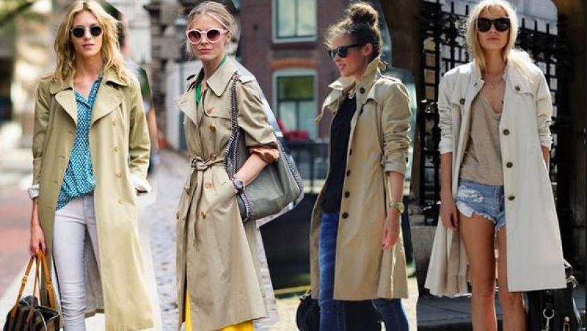 El trench coat viene con fuerza para las mañanas y tardes de primavera