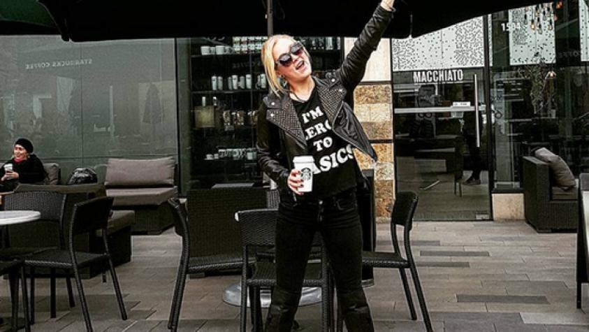 ¡Vesta Lugg subió a redes sociales su primera y osada foto en lencería!