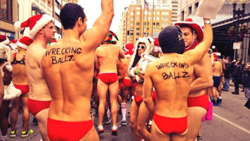 Sensuales Viejos Pascueros homenajearon a Miley Cyrus