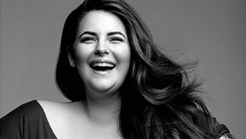 Modelo XXL se convierte en toda una figura pública con fotos de estudio