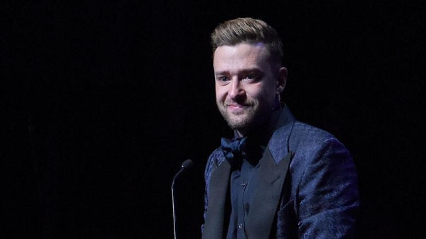 Justin Timberlake se emociona hasta las lágrimas dando discurso