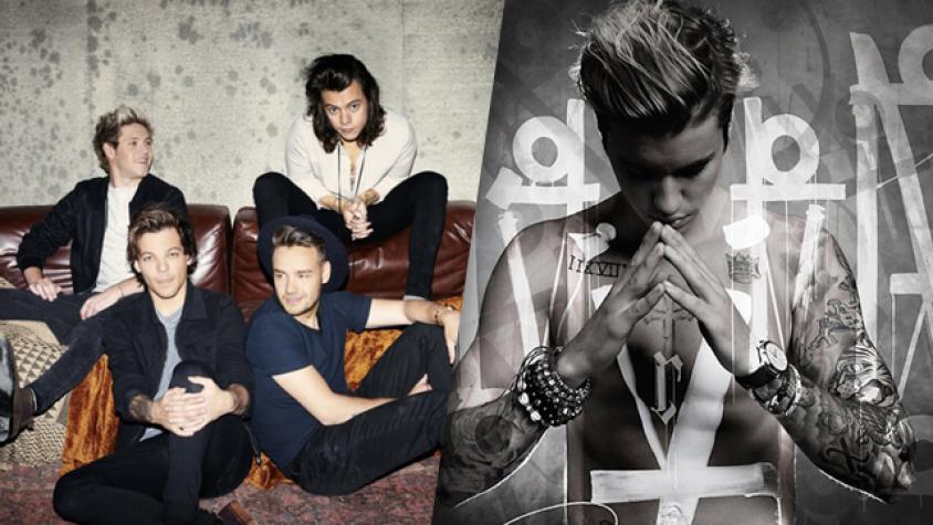 Comenzó la batalla entre Justin Bieber y One Direction