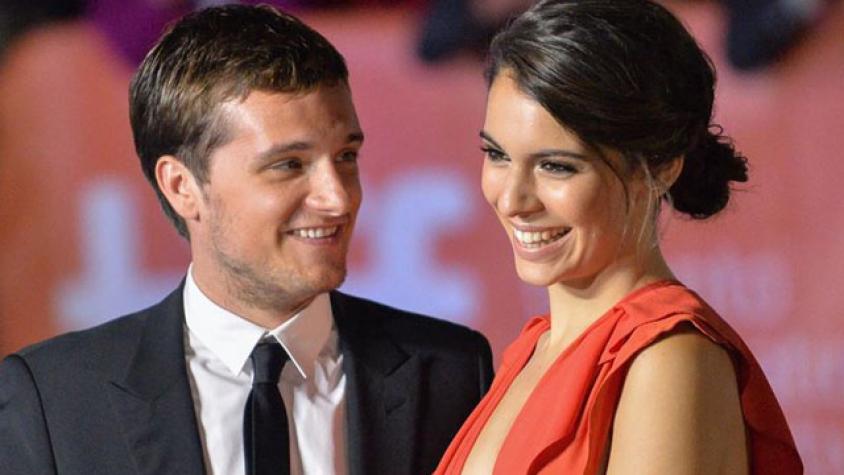 Josh Hutcherson habló de su relación con Claudia Traisac