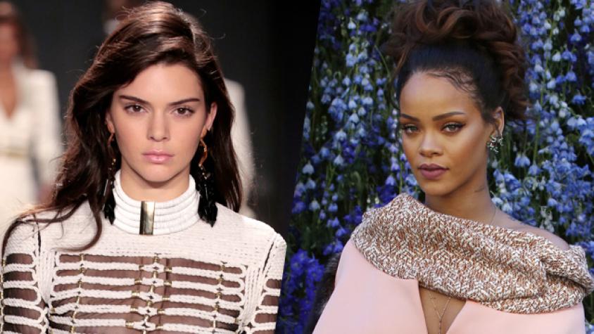 Kendall Jenner sería la culpable de la baja de Rihanna del show de Victoria´s Secret