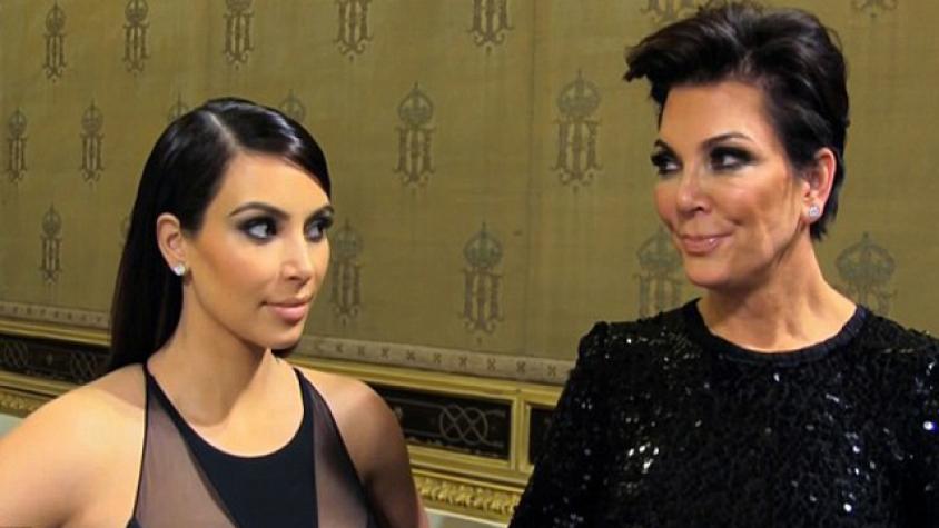 Kris Jenner reta a Kim Kardashian por su aumento de peso en el embarazo