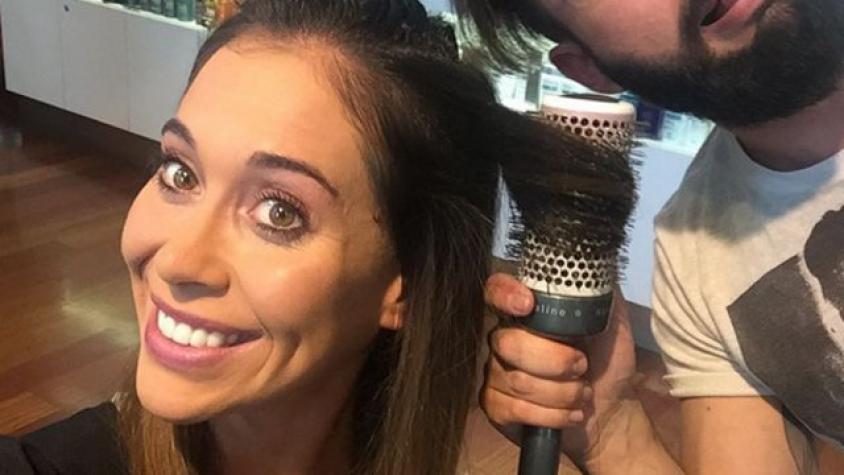 ¡No le gustó! Valentina Roth se sacó el "balayage" del pelo