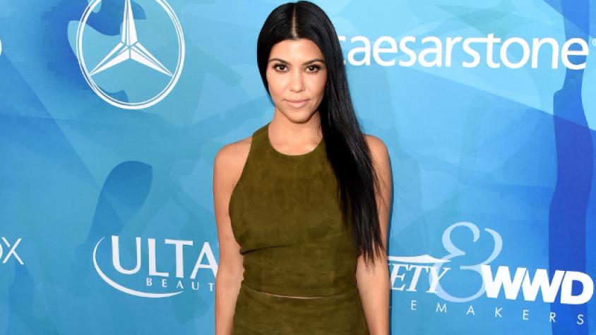¡“Camel toe”! La calza de Kourtney Kardashian evidenció demás