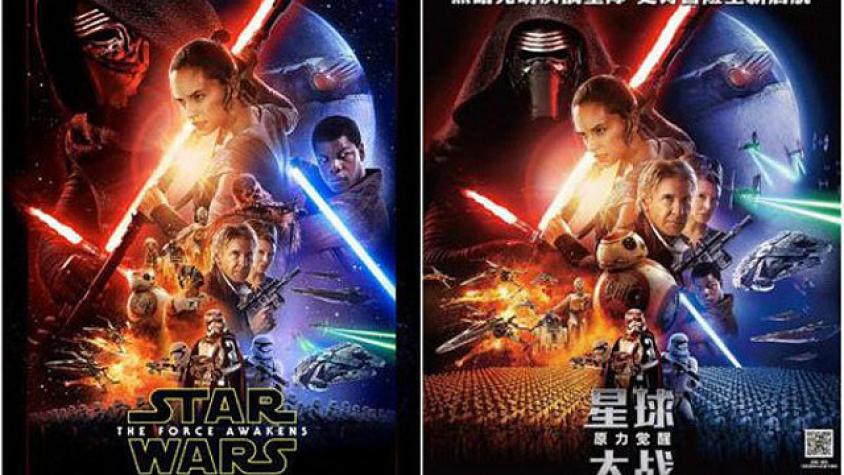 China en la polémica tras censura en cartel promocional de “Star Wars”