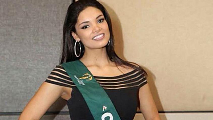 Chilena salió quinta en el concurso Miss Earth