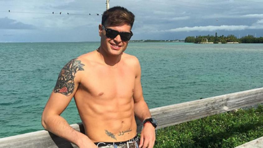 Nelson Mauri disfruta del calor en zunga