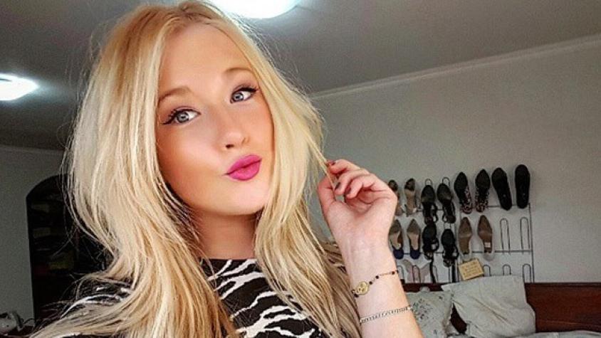 Vesta Lugg desfiló por la alfombra roja con vestido inspirado en el zoológico