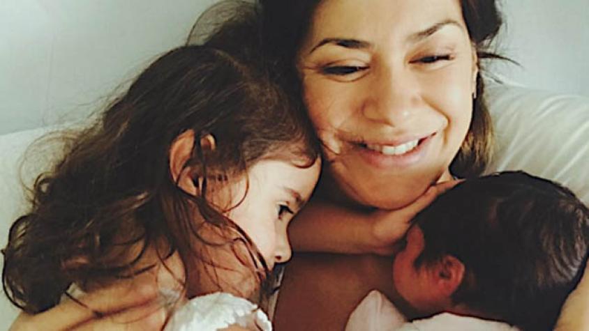 Vivi Rodrigues presentó a su guagüita en su nueva cama
