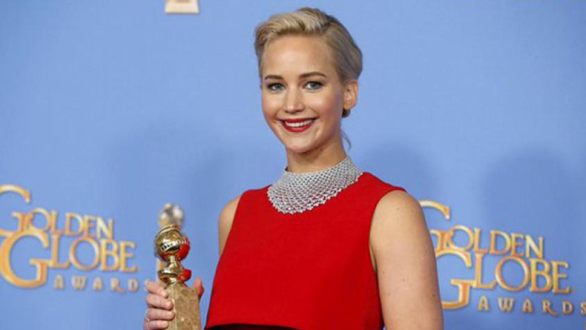 Jennifer Lawrence humilló a periodista en los Golden Globes