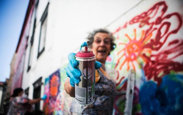 ¡Conoce a las abuelas graffiteras!