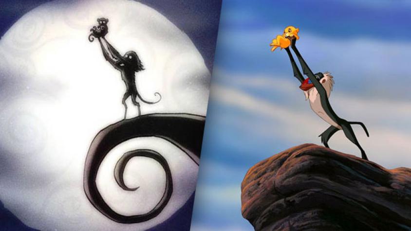 Artista reimagina clásicos de Disney en manos de Tim Burton
