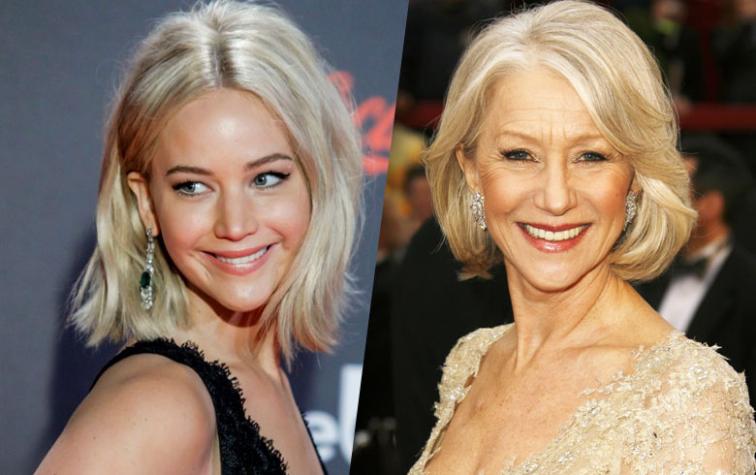 La teoría conspirativa que asegura que Jennifer Lawrence y Helen Mirren serían la misma persona