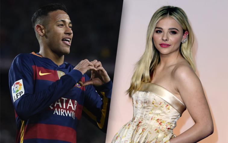 Neymar Flew to Paris to Hook up with Hollywood Star Chloë Grace Moretz