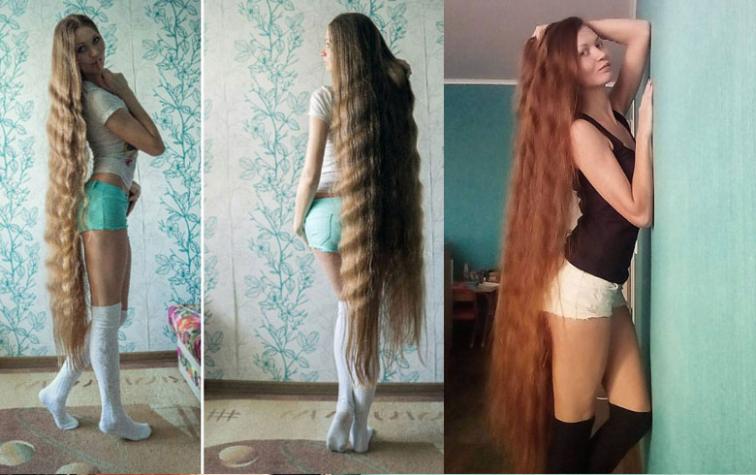 Conoce a Dashik Gubanova, la Rapunzel de la vida real