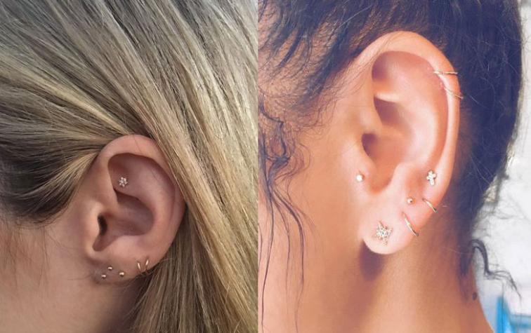 La nueva tendencia en perforaciones de oreja