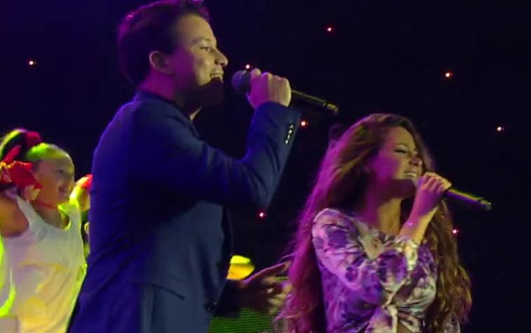 Camila Gallardo y Toco Toco se lucieron cantando como "Soy Luna"
