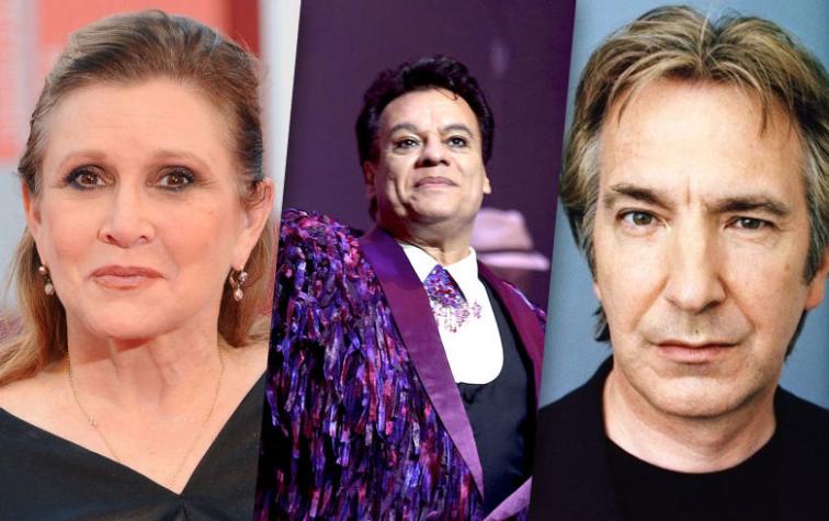 Los grandes artistas que nos dijeron adiós este 2016