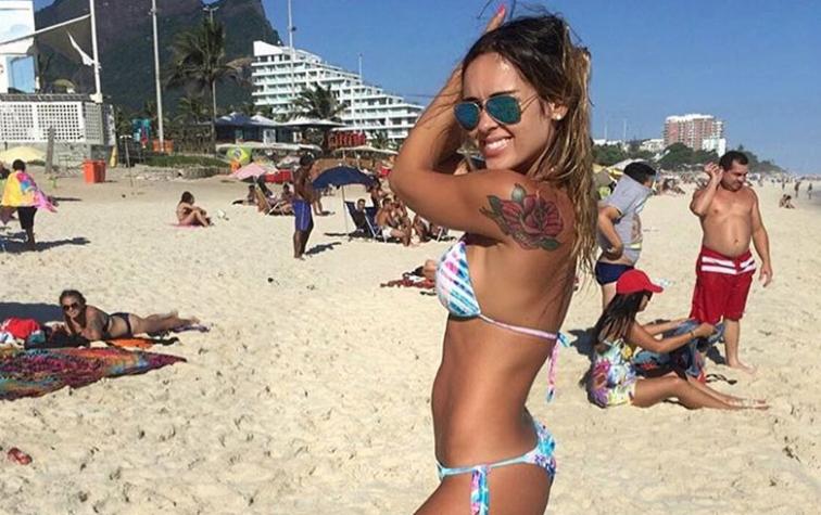 Fail de Maura Rivera a lo Baywatch saca carcajadas en Instagram