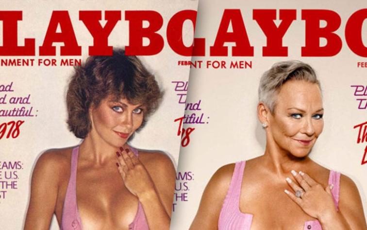 Antiguas conejitas Playboy reviven sus portadas 30 años despues