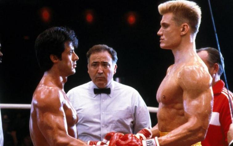 Rocky e Iván Drago vuelven a verse las caras a 32 años de su pelea y así lucen