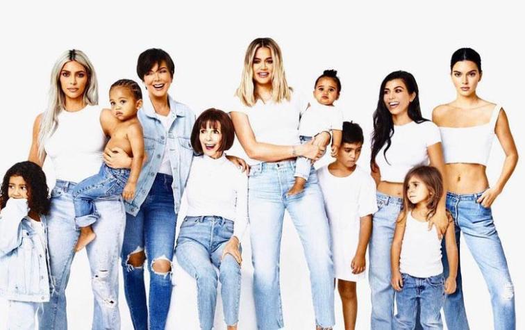 Las teorías tras la ausencia de Kylie Jenner en la postal navideña de las Kardashian