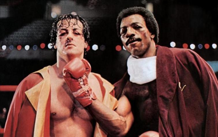 Video inédito muestra cómo se creó la mítica pelea entre Rocky y Apollo Creed