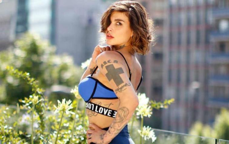 Angie Jibaja en la polémica por tatuarse la cara