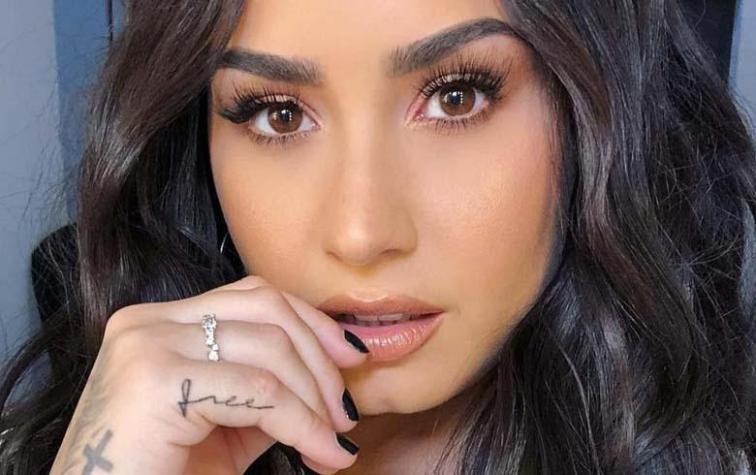 Demi Lovato se tatúa en honor a su perro fallecido