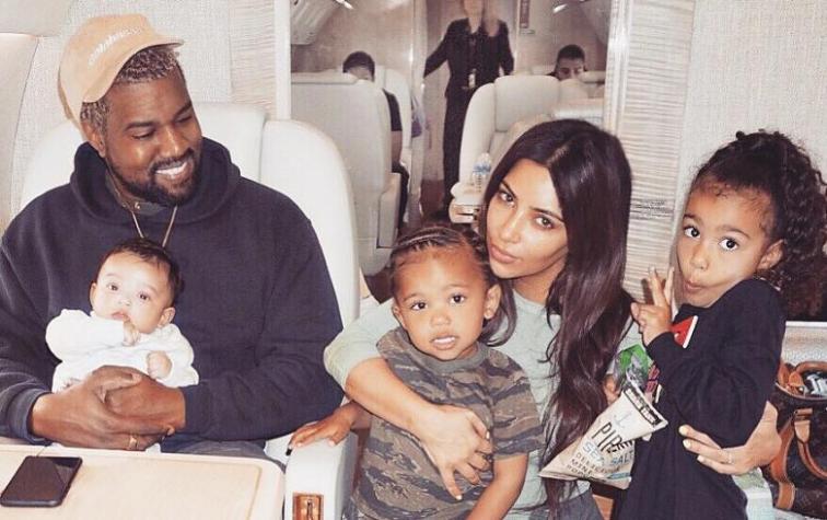 Confirman que Kanye West y Kim Kardashian esperan su cuarto hijo